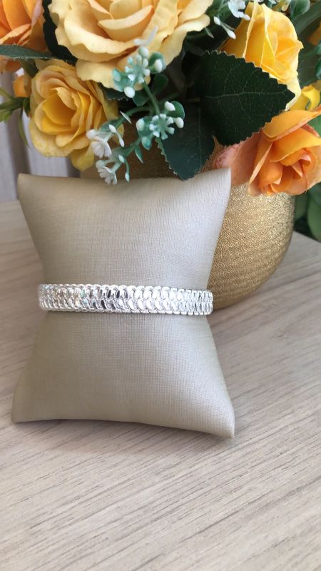 PULSEIRA MALHA ENTRELAÇADA GROSSA