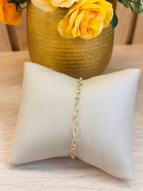 PULSEIRA INFANTIL ELOS DE CORAÇÃO