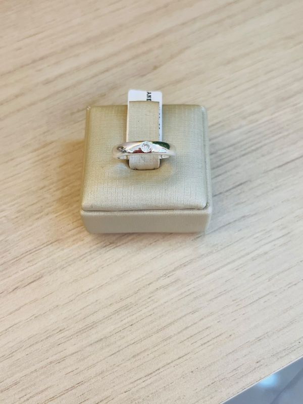 ANEL SOLITARIO ZIRCONIA