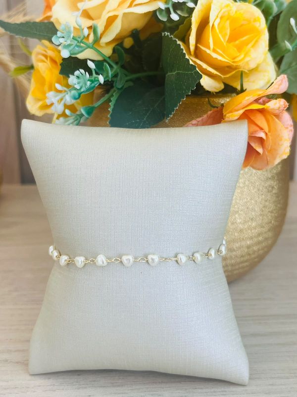 PULSEIRA PEROLINHAS CORAÇÃO