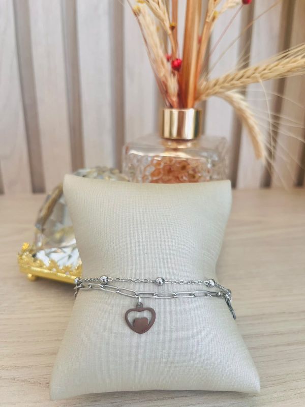 PULSEIRA AÇO CORAÇÃO