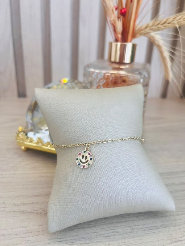 PULSEIRA INFANTIL CARINHA FELIZ