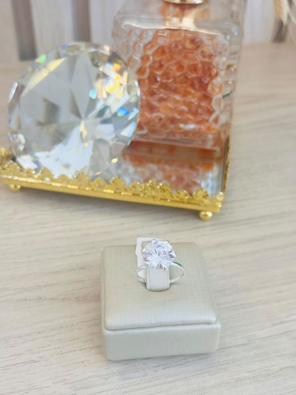 ANEL PEDRA CRISTAL GRANDE