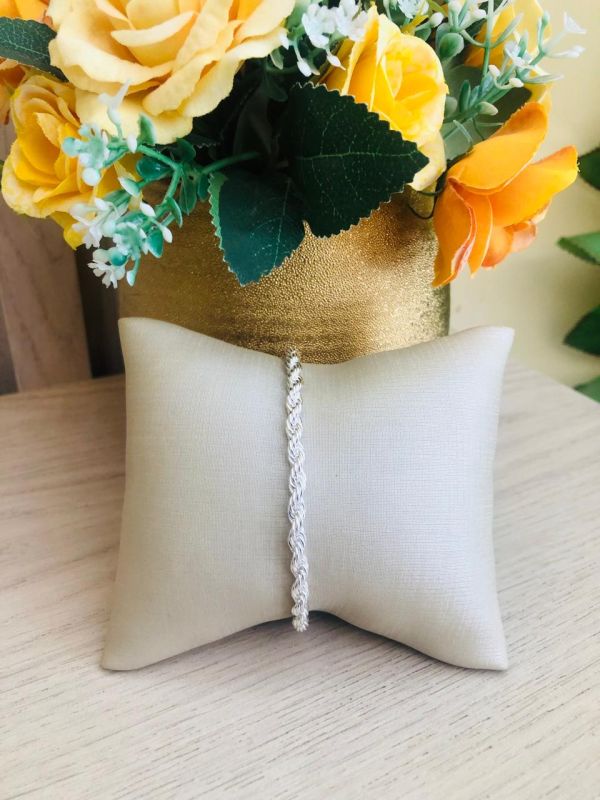 PULSEIRA CORDÃO BAIANO PRATA