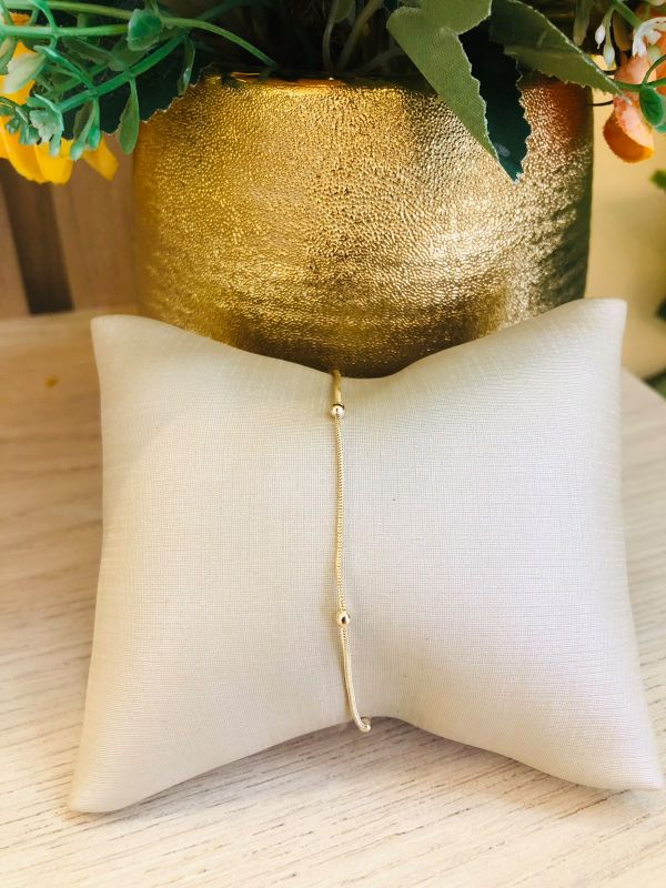 TORNOZELEIRA COM BOLINHAS