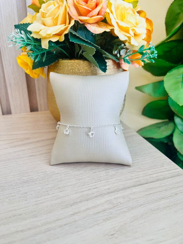 PULSEIRA CINCO FLOR ZIRCÔNIA