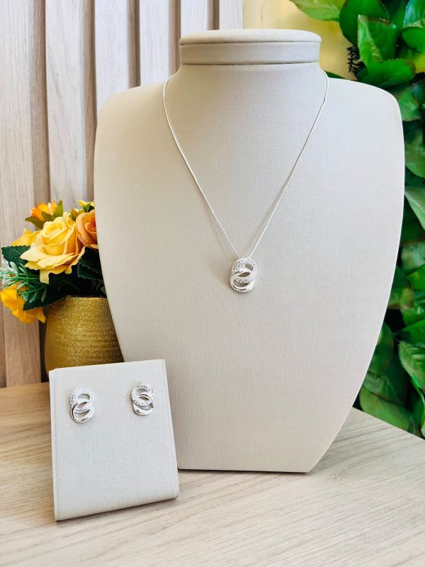 CONJUNTO 2 ELOS CRAVEJADO E LISO