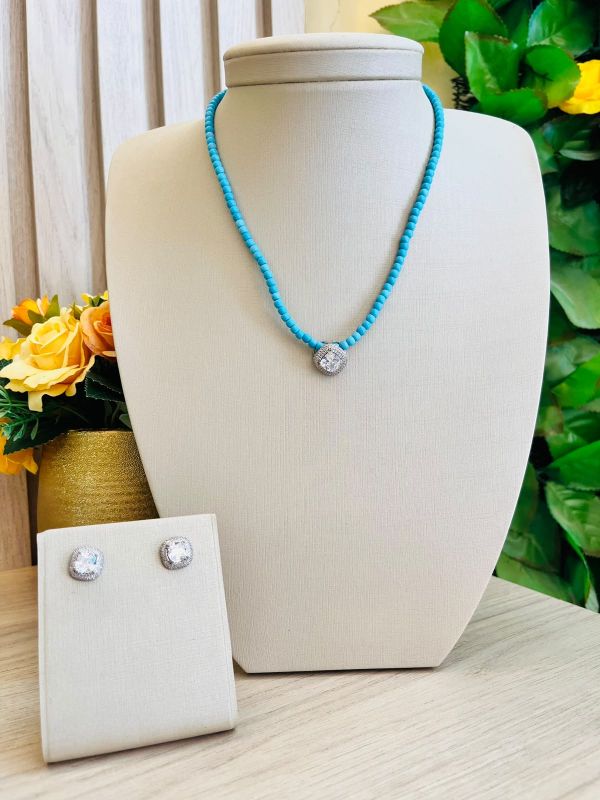 CONJUNTO ZIRCÔNIA QUADRADA MIÇANGA