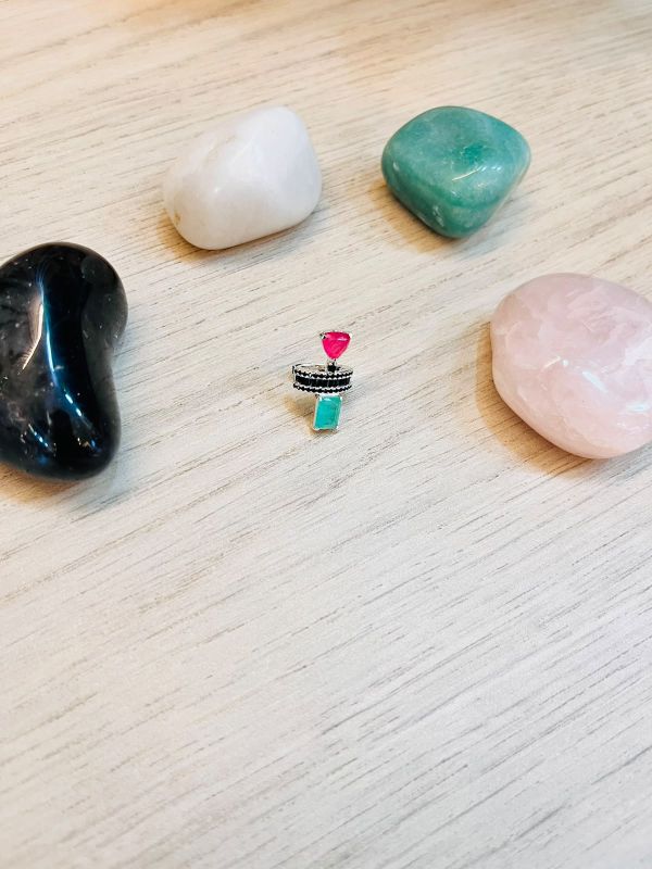 PIERCING FAKE CRAVEJADO PEDRAS