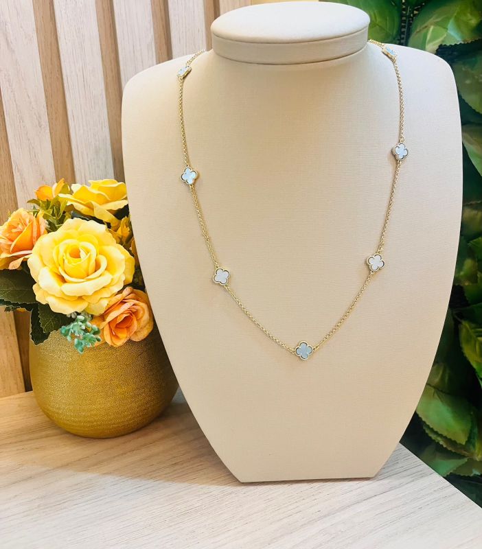 COLAR VAN CLEEF 7 FLORES