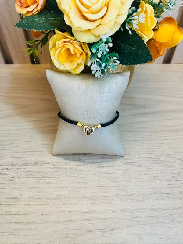PULSEIRA CORAÇÃO DE LETRA N