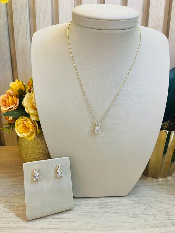CONJUNTO CRISTAL QUADRADO