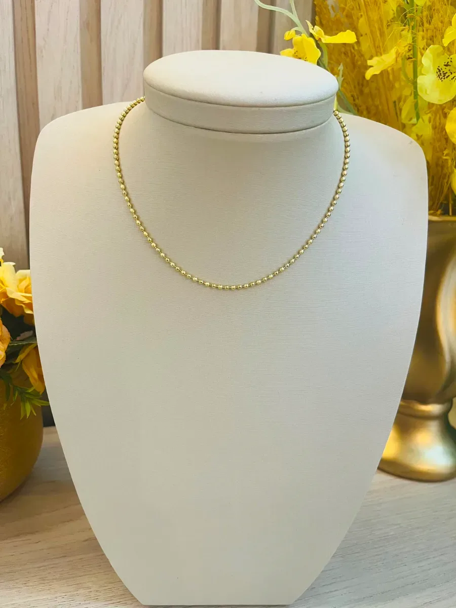 CHOKER BOLINHAS