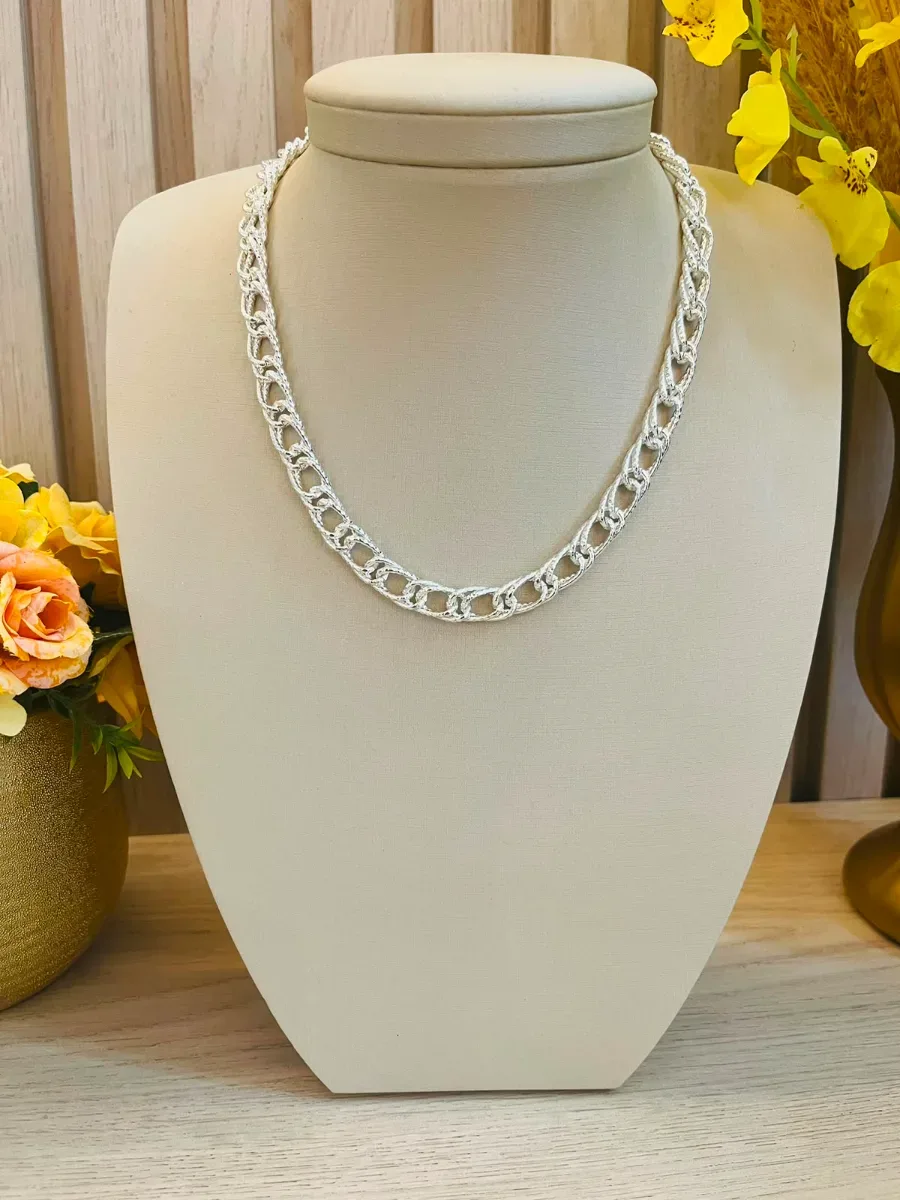 CHOKER GROSSA ELO COM TEXTURA