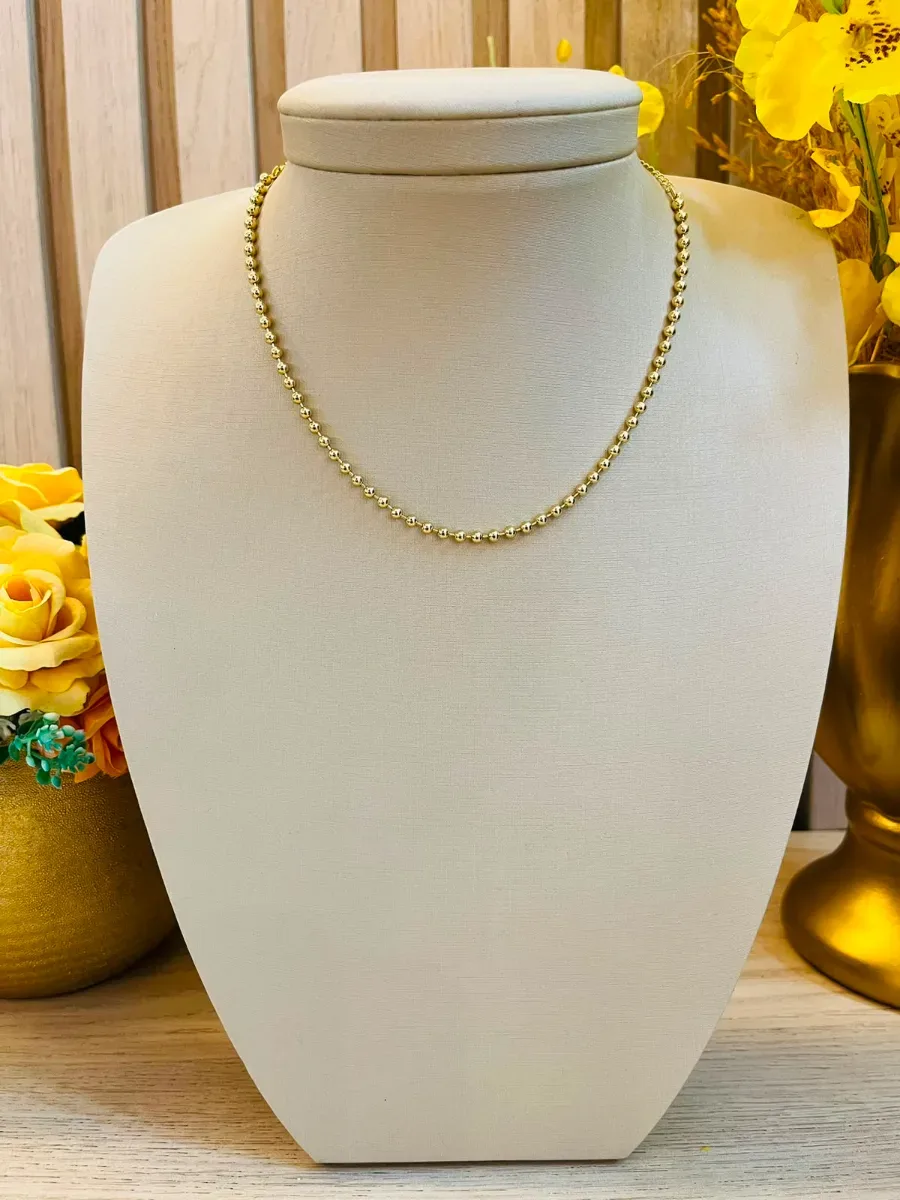 CHOKER BOLINHAS