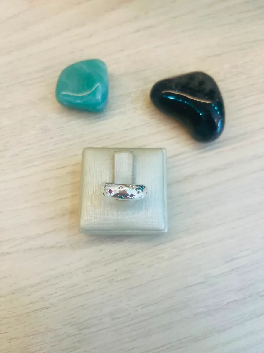 ANEL ZIRCONIAS COLORIDAS
